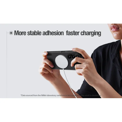 Samsung Galaxy Z Fold 8 Ultra átlátszó fekete Nillkin Super Frosted FOLD Magnetic hátlap - 11