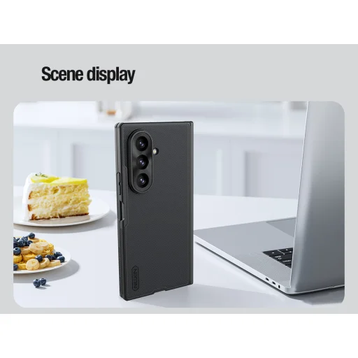 Samsung Galaxy Z Fold 8 Ultra átlátszó fekete Nillkin Super Frosted FOLD Magnetic hátlap - 15