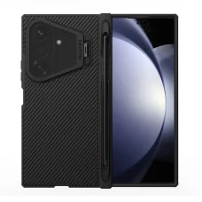 Samsung Galaxy Z Fold 8 Ultra fekete Nillkin CamShield Prop Magnetic Pen Slot tok átlátszó lencsével