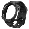 Spigen Rugged Armor Pro ochranné puzdro s integrovaným remienkom, matná čierna – Samsung Galaxy Watch Ultra 2 47mm thumbnail