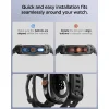  Samsung Galaxy Watch Ultra 2 47mm Spigen Rugged Armor Pro védőtok integrált szíjjal, matt fekete thumbnail
