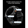  Samsung Galaxy Watch Ultra 2 47mm Spigen Rugged Armor Pro védőtok integrált szíjjal, matt fekete thumbnail