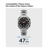  Samsung Galaxy Watch Ultra 2 47mm ezüst Spigen Bezel Tune (Pilot) lünettavédő gyűrű thumbnail