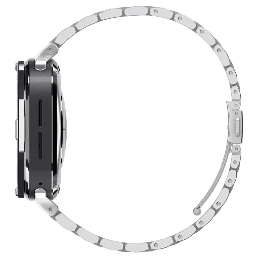 Spigen Bezel Tune (Pilot) ochranný krúžok lunety pre Samsung Galaxy Watch Ultra 2 47mm, strieborný - 4