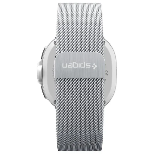 Spigen Metal Fit milánsky remienok pre Samsung Galaxy Watch 9/8 46 mm/44 mm/40 mm, strieborný - 5