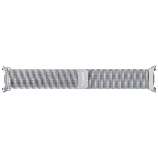 Spigen Metal Fit milánsky remienok pre Samsung Galaxy Watch 9/8 46 mm/44 mm/40 mm, strieborný - 7