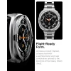  Samsung Galaxy Watch Ultra 2 47 mm ezüst Spigen Bezel Tune Pro (Pilot) védőtok fém előlapkerettel thumbnail