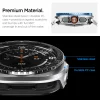  Samsung Galaxy Watch Ultra 2 47 mm fekete Spigen Bezel Tune Pro Diver védőtok fém lünettával thumbnail