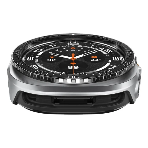 Spigen Bezel Tune Pro Diver ochranné puzdro s kovovou lunetou pre Samsung Galaxy Watch Ultra 2 47 mm, čierne - 3
