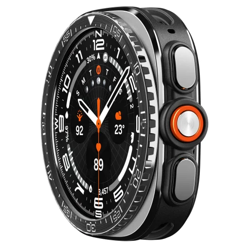 Spigen Bezel Tune (Diver) čierny ochranný kryt lunety pre Samsung Galaxy Watch Ultra 2 47mm - 7