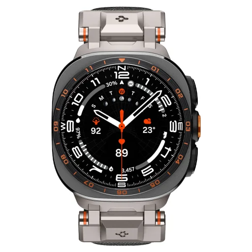 Remienok Spigen DuraPro Armor pre Samsung Galaxy Watch Ultra 2/1 47 mm, čierny - 2