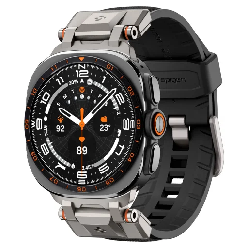 Remienok Spigen DuraPro Armor pre Samsung Galaxy Watch Ultra 2/1 47 mm, čierny - 9