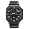 Spigen Athlex Air tkaný nylonový remienok pre Samsung Galaxy Watch Ultra 2/1 47 mm, aktívna čierno-sivá thumbnail