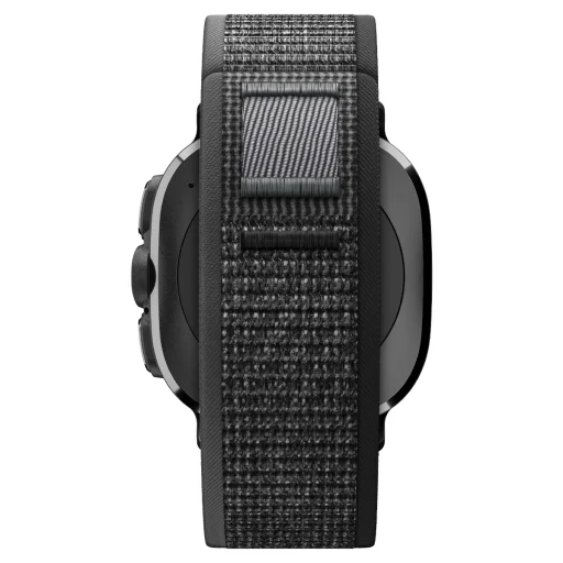 Spigen Athlex Air tkaný nylonový remienok pre Samsung Galaxy Watch Ultra 2/1 47 mm, aktívna čierno-sivá - 4