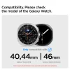  Samsung Galaxy Watch 9/8 46mm/44mm/40mm Spigen Modern Fit 316L rozsdamentes acél óraszíj, fekete thumbnail