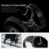 Samsung Galaxy Watch 9/8 46mm/44mm/40mm Spigen Modern Fit 316L rozsdamentes acél óraszíj, fekete thumbnail