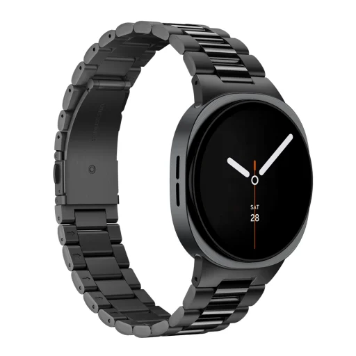 Spigen Modern Fit 316L remienok z nehrdzavejúcej ocele, čierny – Samsung Galaxy Watch 9/8 46mm/44mm/40mm - 5