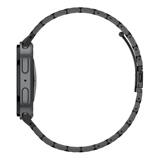 Spigen Modern Fit 316L remienok z nehrdzavejúcej ocele, čierny – Samsung Galaxy Watch 9/8 46mm/44mm/40mm - 6