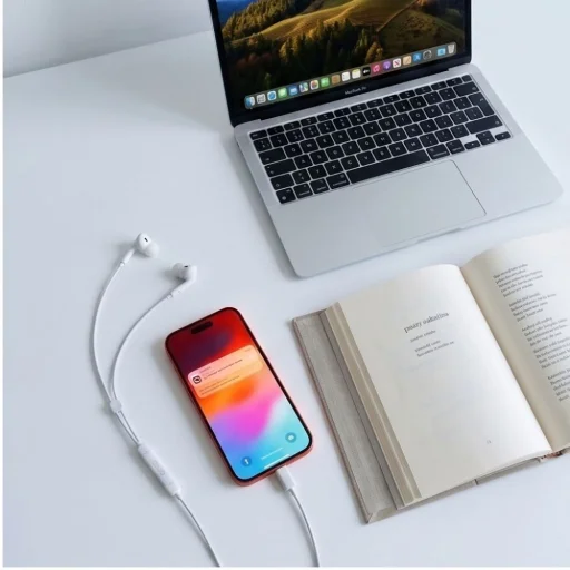 Tech-Protect Ultraboost Core G3 USB-C káblové slúchadlá, biele - 9