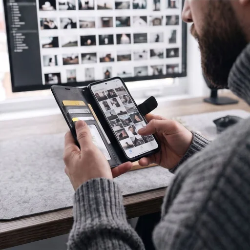 Puzdro Tech-Protect Wallet pre Google Pixel 11 / 11 Pro, matná čierna - 6