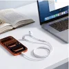 Tech-Protect Ultraboost Core G4 USB-C káblové slúchadlá, biele thumbnail