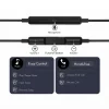 Tech-Protect Ultraboost Core G4 USB-C káblové slúchadlá čierne thumbnail