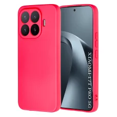 Xiaomi 17T Pro žiarivo ružový Techsuit SoftFlex silikónový kryt