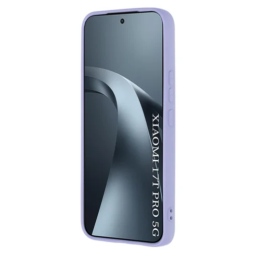 Svetlofialový silikónový kryt Techsuit SoftFlex pre Xiaomi 17T Pro - 2
