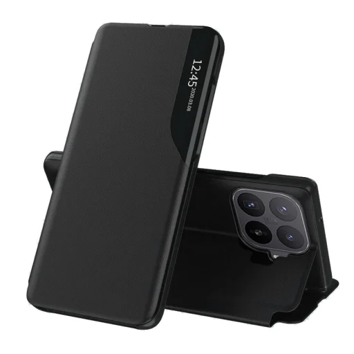 Xiaomi 17T Pro čierne knižkové puzdro Techsuit eFold Series - 1