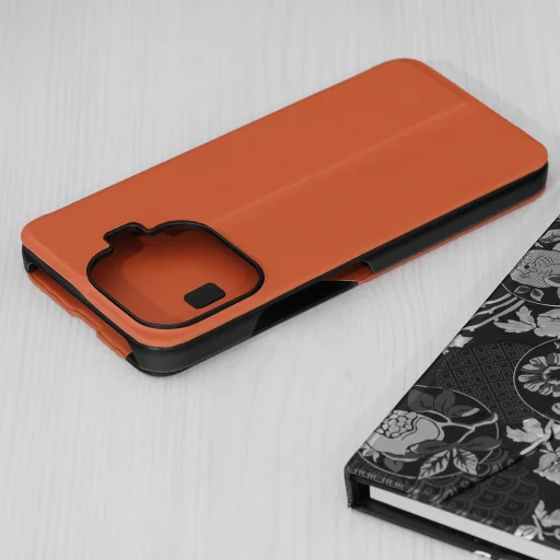 Xiaomi 17T Pro oranžové knižkové puzdro Techsuit eFold Series - 2