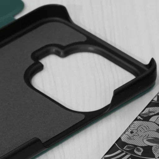 Xiaomi 17T Pro tmavozelené knižkové puzdro Techsuit eFold Series - 3