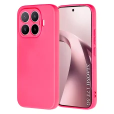 Jasnoružový silikónový kryt Techsuit SoftFlex pre Xiaomi 17T