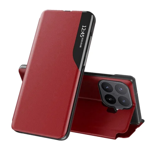 Xiaomi 17T Pro červené knižkové puzdro série Techsuit eFold - 1