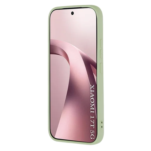 Xiaomi 17T mätovozelené silikónové puzdro Techsuit SoftFlex - 2