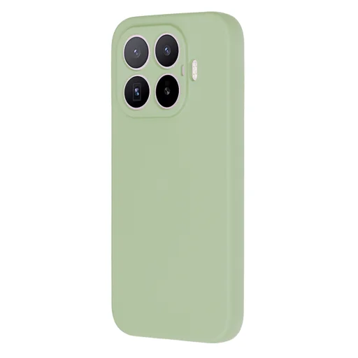 Xiaomi 17T mätovozelené silikónové puzdro Techsuit SoftFlex - 3