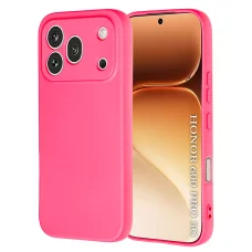 Honor 600 Pro élénk rózsaszín Techsuit SoftFlex szilikon telefontok