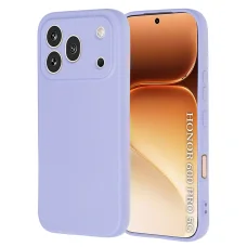 Honor 600 Pro világoslila Techsuit SoftFlex szilikon tok