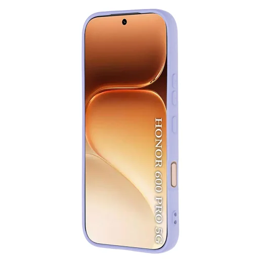 Svetlofialové silikónové puzdro Techsuit SoftFlex pre Honor 600 Pro - 2