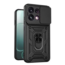 Oppo Reno16 F fekete Techsuit CamShield tok