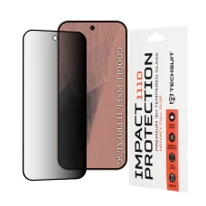  Google Pixel 11 Pro XL fekete Techsuit 111D Privacy teljes felületű üveg kijelzővédő üvegfólia