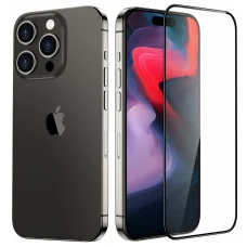 ESR Armorite UltraFit kijelzővédő fólia 3 db iPhone 18 Pro / iPhone 17 Pro készülékhez, fekete üvegfólia