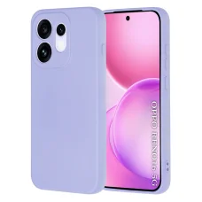 Techsuit SoftFlex silikónové puzdro pre Oppo Reno16, svetlofialové
