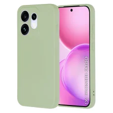Silikónový kryt Techsuit SoftFlex pre Oppo Reno16, mätovo zelený