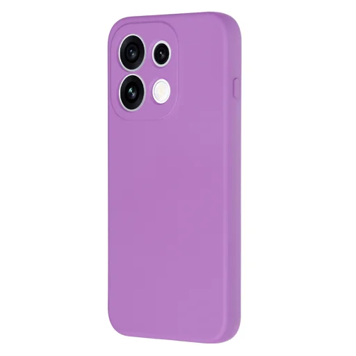 Silikónové puzdro Techsuit SoftFlex pre Oppo Reno16 Pro, fialové - 3