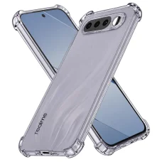  Realme 16 5G füstfekete Techsuit ütésálló átlátszó szilikontok
