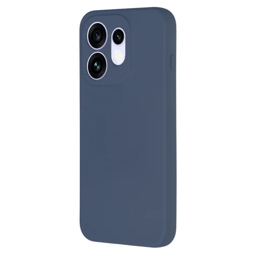 Silikónové puzdro Techsuit SoftFlex pre Oppo Reno16, tmavomodré - 3
