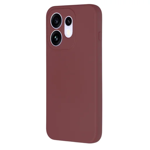 Techsuit SoftFlex silikónové puzdro pre Oppo Reno16, slivkovo červené - 3