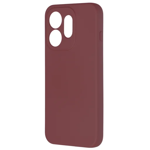 Techsuit SoftFlex silikónové puzdro pre Oppo Reno16, slivkovo červené - 4