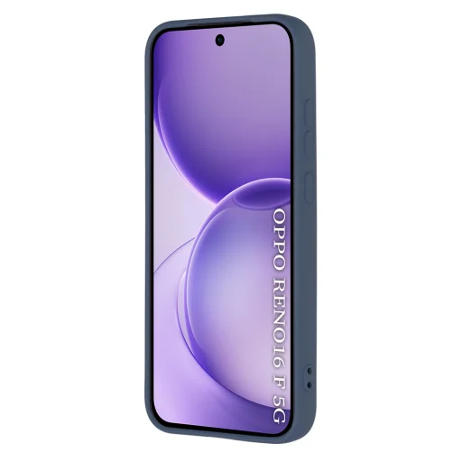Techsuit SoftFlex silikónové puzdro pre Oppo Reno16 F / Reno16 FS, tmavomodré - 2