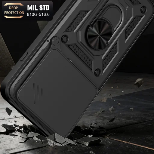 Puzdro Techsuit CamShield pre Oppo Reno16, čierne - 2